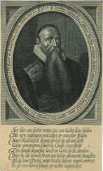 Portrait of Jacobus Trigland, Antiek en Kunst, Kunst | Etsen en Gravures