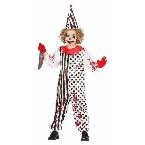 Horrorclown jongens kostuum met bloed - Zombie kleding, Kinderen en Baby's, Carnavalskleding en Verkleedspullen, Ophalen of Verzenden