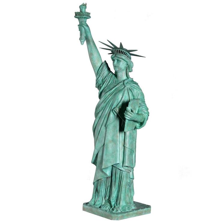Vrijheidsbeeld Statue of Liberty Beeld 1.15 Meter, Verzamelen, Beelden en Beeldjes, Ophalen
