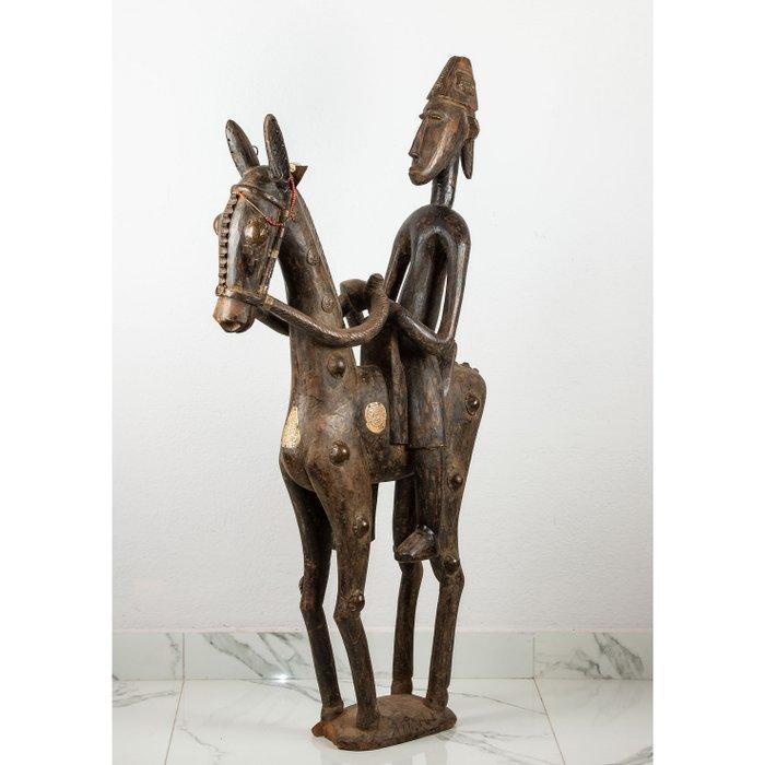 Grote Ridder Bambara - Bamabara - Mali, Antiek en Kunst, Kunst | Niet-Westerse kunst