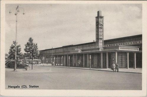 HENGELO - Station, Verzamelen, Ansichtkaarten | Nederland, Verzenden