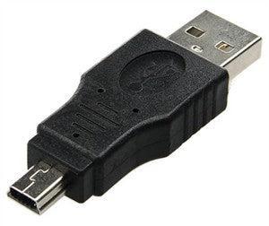 USB Koppelstuk USB - USB Mini - Zwart, Muziek en Instrumenten, Kabels en Stekkers, Ophalen of Verzenden