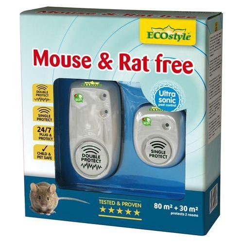 ECOSTYLE MOUSE & RAT FREE 80M² + 30M² - 2 KAMERS, Diensten en Vakmensen, Ongediertebestrijding