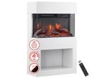 Veiling - Elektrische haard HENRI - Wit, Nieuw