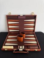 Bordspel - Luxe Vintage Backgammon Set: Tijdloze Elegantie
