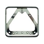 Kentekenplaathouder classic chroom liggend 14.5x12.5cm, Ophalen of Verzenden, Nieuw