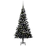 vidaXL Kunstkerstboom met verlichting en kerstballen 180 cm, Diversen, Kerst, Verzenden, Nieuw