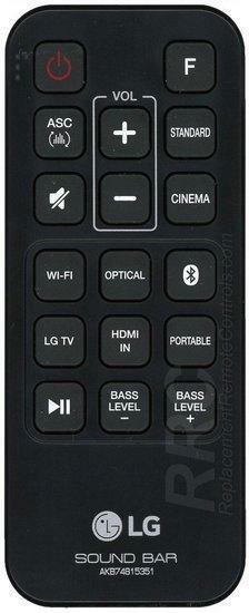 LG AKB74815351 afstandsbediening, Audio, Tv en Foto, Afstandsbedieningen, Verzenden
