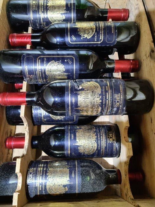 1987 Château Palmer - Margaux 3ème Grand Cru Classé - 3, Verzamelen, Wijnen