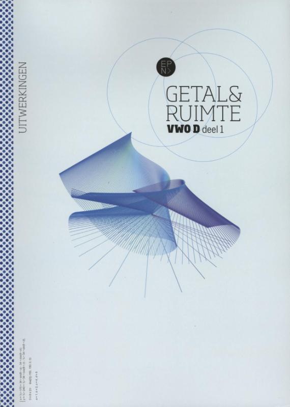 Getal & Ruimte VWO D deel 1 uitwerkingen 9789011110427, Boeken, Wetenschap, Gelezen, Verzenden