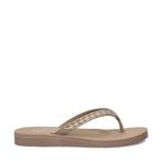 Skechers Meditation Lucky One slippers voor dames, Slippers, Skechers, Bruin, Verzenden