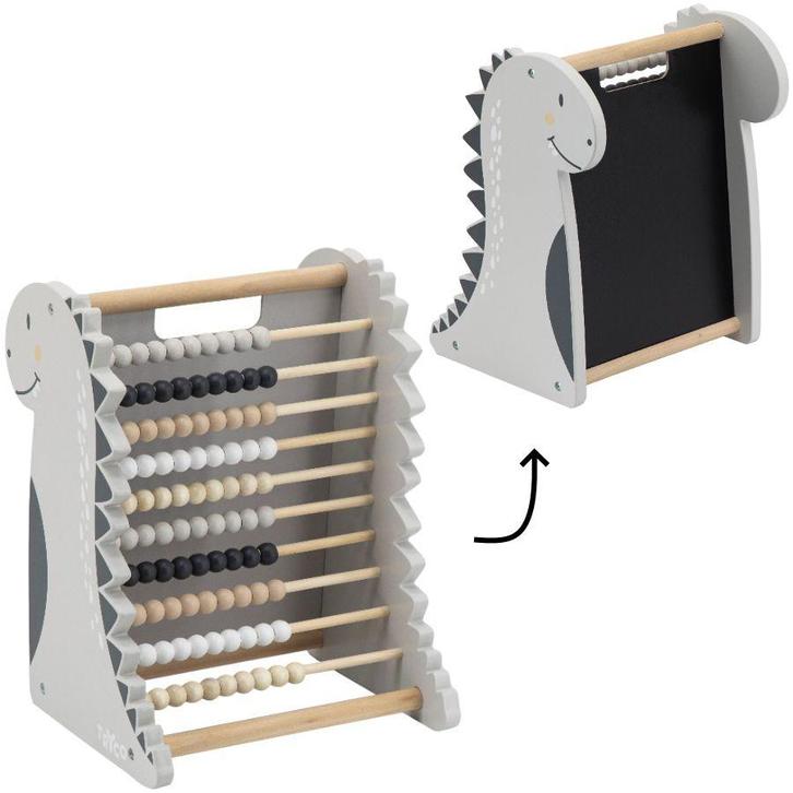 Tryco Dino Houten XL Telraam TR-353014, Kinderen en Baby's, Speelgoed | Houten speelgoed, Nieuw, Verzenden