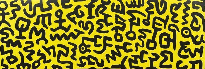Keith Haring - Untitled (Pattern), 1990 (XL), Antiek en Kunst, Kunst | Tekeningen en Foto's