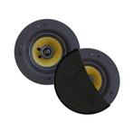 Speakerset Aquasound Rumba Tweeter Rond 120 mm 45 Watt Zwart, Ophalen of Verzenden, Nieuw, Chroom, Bad