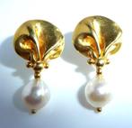 Oorbellen - 18 karaat Geel goud - Parel - Zerrenner,, Sieraden, Tassen en Uiterlijk, Oorbellen, Nieuw