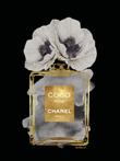 Glasschilderij Coco Chanel Noir | Ter Halle | 137