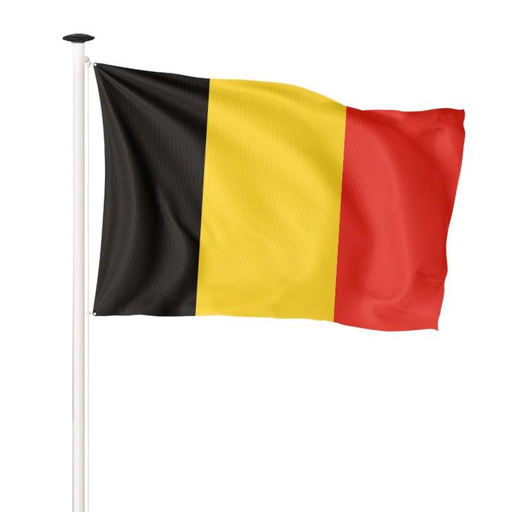 Vlag België 200x300cm (voor masten 7 en 8 meter), Diversen, Vlaggen en Wimpels, Nieuw