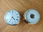 Schatz Ships barometer, scheepsklok (2) - Glas, Messing