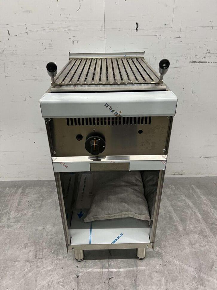 RVS Giga Lavagrill grill steengrill 40 cm Gas Horeca, Zakelijke goederen, Horeca | Keukenapparatuur, Nieuw in verpakking, Ophalen of Verzenden