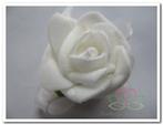 Mini foam roos 2 cm. Wit zelfklevend / pak Mini foam roos, Nieuw, Ophalen of Verzenden