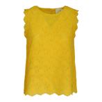 Verysimple • gele broderie top • 32 (IT38), Kleding | Dames, Tops, Verzenden, Verysimple, Geel, Nieuw