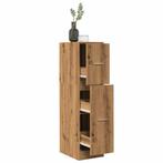 vidaXL Apothekerskast 30x41x118 cm bewerkt hout artisanaal, Verzenden, Nieuw