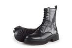Omoda Veterboots in maat 40 Zwart | 10% extra korting, Verzenden, Zwart, Omoda, Overige typen