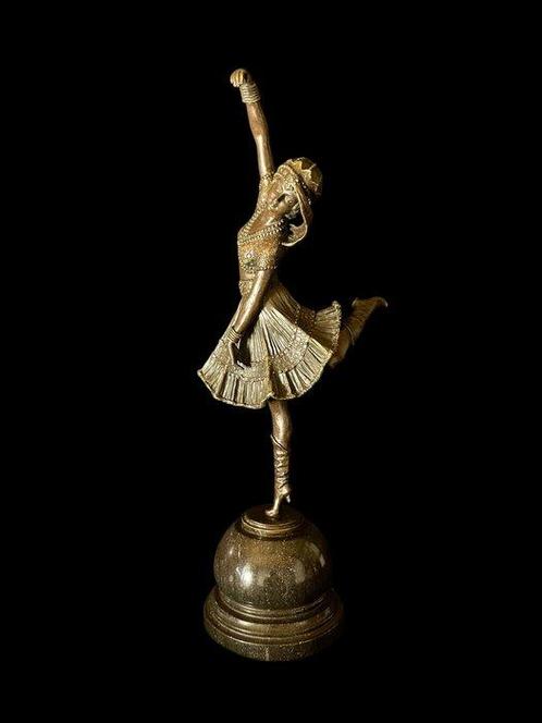 Chipparus - sculptuur, Danseuse Russe - 52 cm - Brons, Antiek en Kunst, Curiosa en Brocante