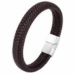 Fako Bijoux® - Armband Leer - Gevlochten - Vlecht - Layer, Verzenden, Nieuw