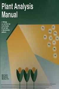 Plant Analysis Manual.by Walinga, I. New   .=, Boeken, Overige Boeken, Zo goed als nieuw, Verzenden