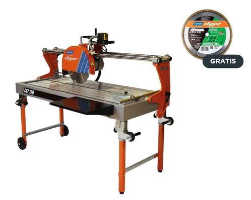 Norton Clipper CST120 ALU steenzaagmachine, Doe-het-zelf en Verbouw, Gereedschap | Zaagmachines, 1200 watt of meer, Nieuw, 70 mm of meer