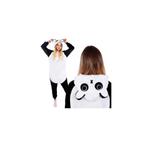 Onesie Volwassenen - Panda - Maat M - Zwart-Wit, Nieuw, Verzenden