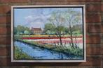 Van Noort (XX-XXI) - Kleurig bollenveld te Hillegom, Antiek en Kunst