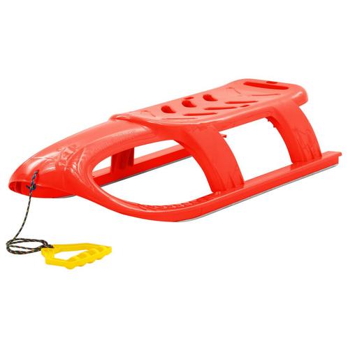 vidaXL Kinderslee 102,5x40x23 cm polypropeen rood, Kinderen en Baby's, Speelgoed | Buiten | Voertuigen en Loopfietsen, Nieuw, Verzenden