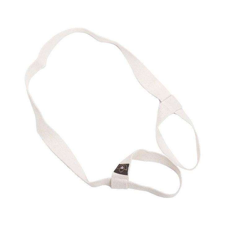 Yogamat draagband eco katoen naturel - Lotus, Sport en Fitness, Overige Sport en Fitness, Nieuw, Verzenden