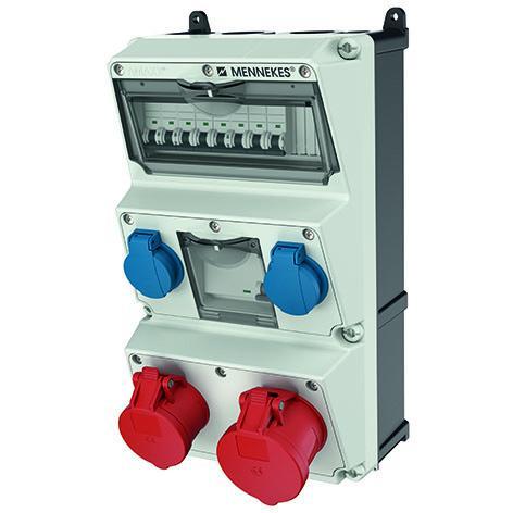 Mennekes AMAXX CEE Stekkerdoos Combinatie - 930049, Doe-het-zelf en Verbouw, Elektra en Kabels, Overige typen, Nieuw, Verzenden
