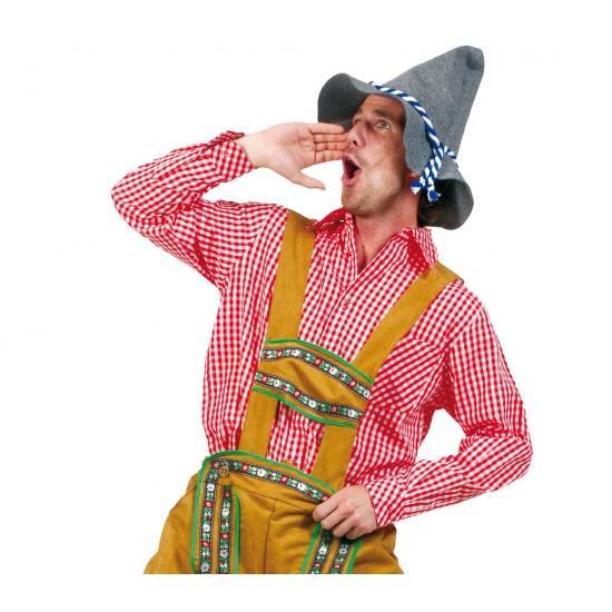 Rode Oktoberfest blouse voor heren - Oktoberfest overhemden, Kleding | Heren, Carnavalskleding en Feestkleding, Ophalen of Verzenden