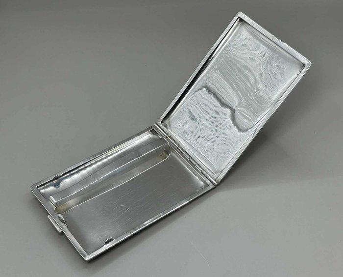 Sigarettendoos - .925 zilver - (Zilveren gewicht 147 gram), Verzamelen, Rookartikelen, Aanstekers en Luciferdoosjes