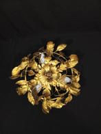 Kroonluchter - Gouden blad op smeedijzer, Nieuw
