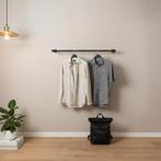 Industrieel Kledingrek Cachan| Zwart 33.7 mm | Wand | DIY |, Kleding | Dames, Kledingrekken, Ophalen of Verzenden, Nieuw