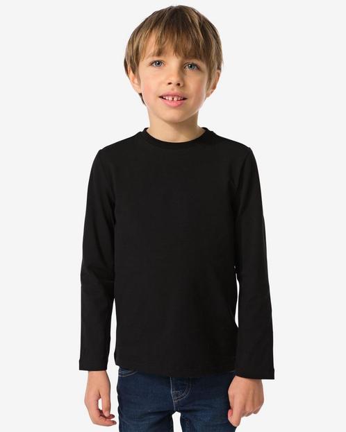 HEMA Kinder t-shirt - biologisch katoen zwart, Kinderen en Baby's, Kinderkleding | Overige, Nieuw, Verzenden