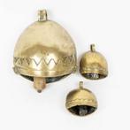(3) Messing Koebellen, Huis en Inrichting, Woonaccessoires | Overige, Ophalen, Nieuw