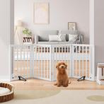 Hondenhek - Veiligheidshek -  188x60 cm - Wit - Semiocthome, Verzenden, Zo goed als nieuw