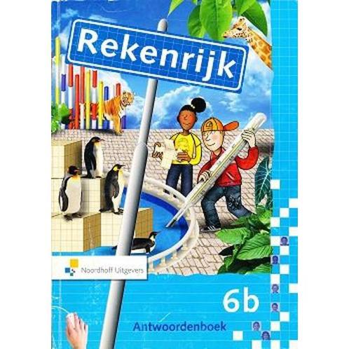 Rekenrijk versie 3 antwoordenboek 6B, Boeken, Schoolboeken, Nieuw, Verzenden
