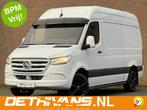 Zakelijke Lease |  Mercedes-Benz Sprinter 316CDI 164PK L2H2, Stof, Gebruikt, Zwart, Wit