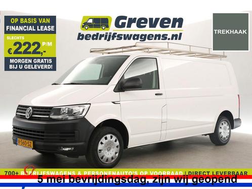 Volkswagen Transporter 2.0 TDI L2H1 140PK Airco PDC €222pm, Auto's, Bestelauto's, Handgeschakeld, Diesel, Wit, Volkswagen, Verzenden