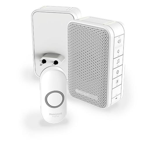 Honeywell RF-serie Plug-In deurbel met volumeregeling en, Doe-het-zelf en Verbouw, Alarmsystemen, Overige typen, Nieuw, Verzenden