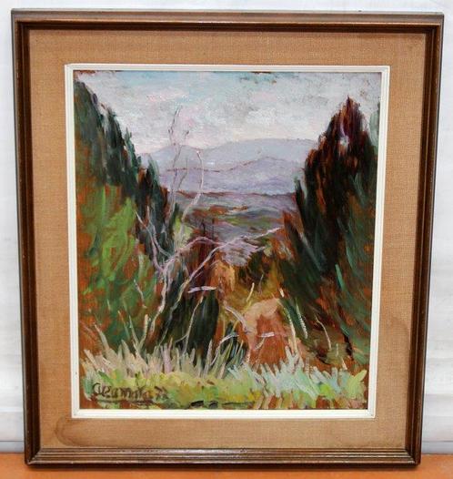 José Alzamora (1942) - Paisaje - NO RESERVE, Antiek en Kunst, Kunst | Schilderijen | Klassiek