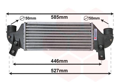 INTERCOOLER VOOR FORD FIESTA IV 1995-1999 1079310, Auto-onderdelen, Airco en Verwarming, Nieuw, Ophalen of Verzenden