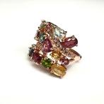 Zonder Minimumprijs - Ring 924 zilver Toermalijn, Sieraden, Tassen en Uiterlijk, Ringen, Nieuw